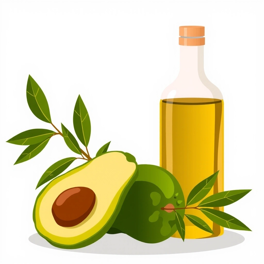 Avocat et huile d'olive