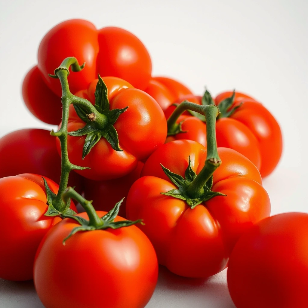 Tomates crues et cuites